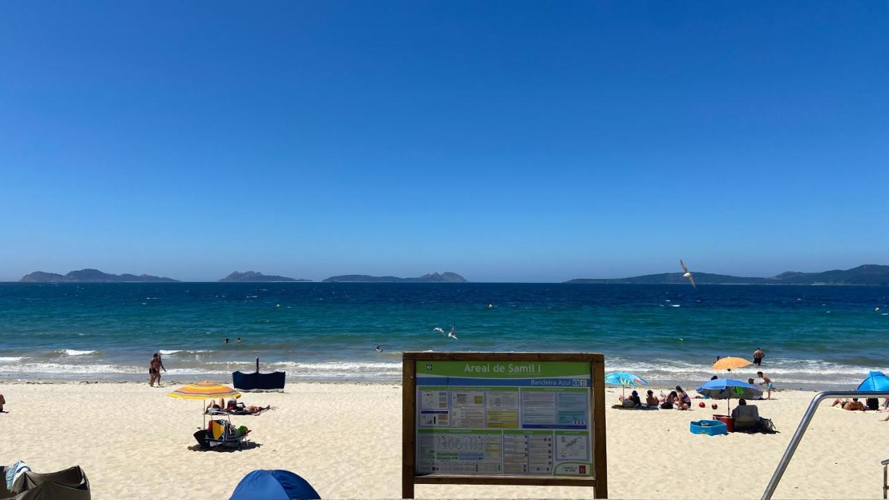 Apartmán Apartamento Playa Samil Vigo Exteriér fotografie